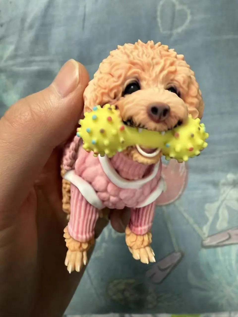 Tiny Presence pet portrait detail